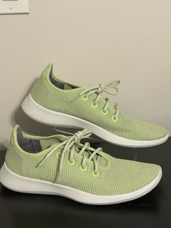 Mens ALLBIRDS Sz 11 Pastel Green Runner Lace Up Shoes / Sneakers main image 7
